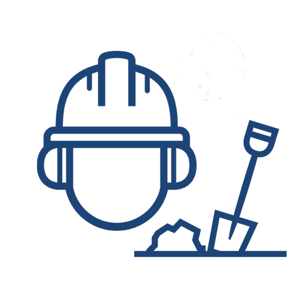 A stylised dog image on a blue background featuring a graphic representation of a dog's head.